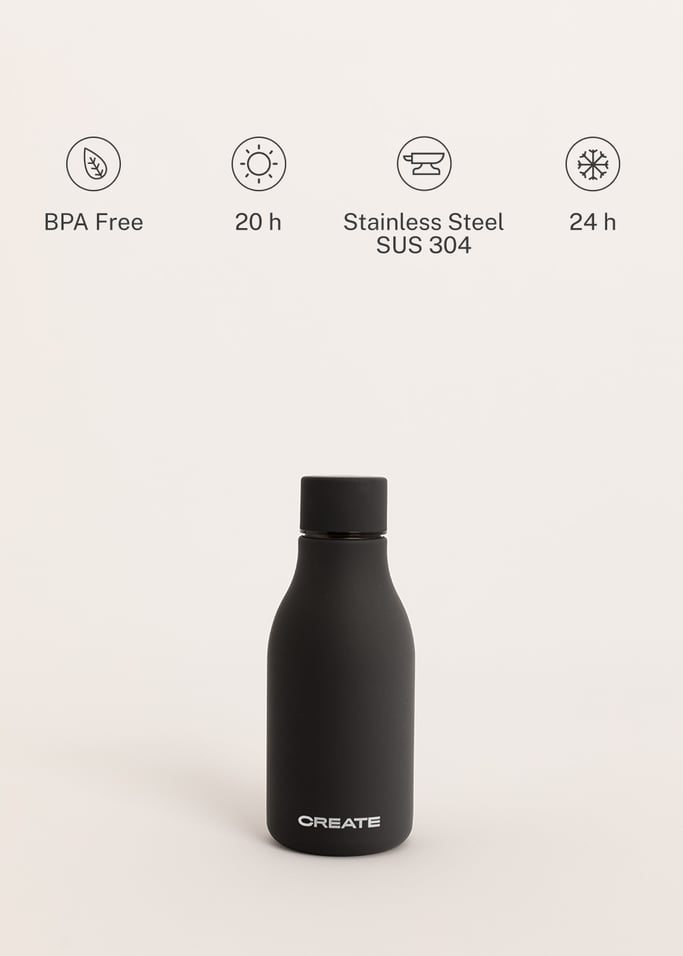 BOTTLE STUDIO - Borraccia termica in acciaio inox varie dimensioni, Immagine di galleria 2