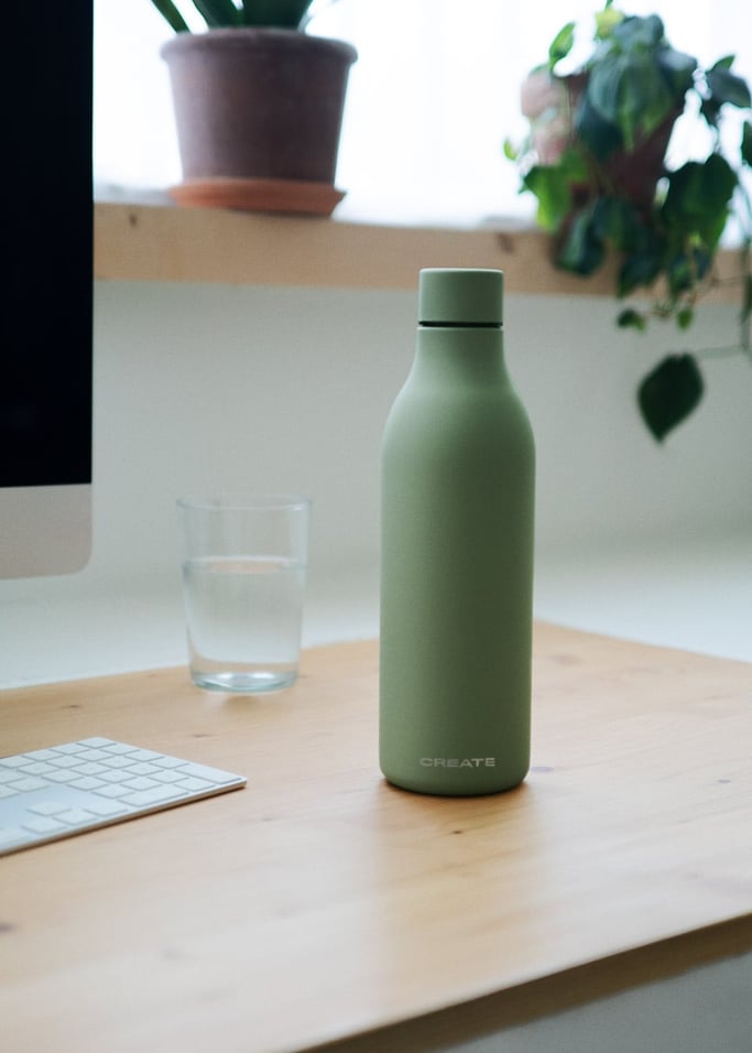 BOTTLE STUDIO - Borraccia termica in acciaio inox varie dimensioni, Immagine di galleria 1