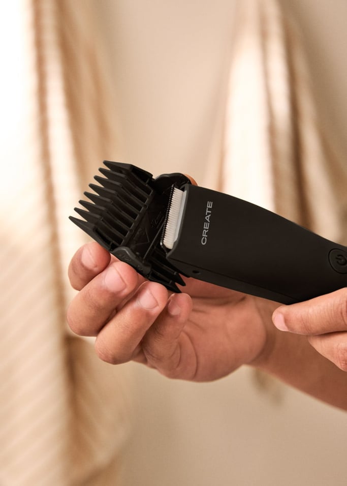 BARBER STUDIO - Rasoio e rifinitore senza fili per viso e corpo resistente all'acqua, Immagine di galleria 4