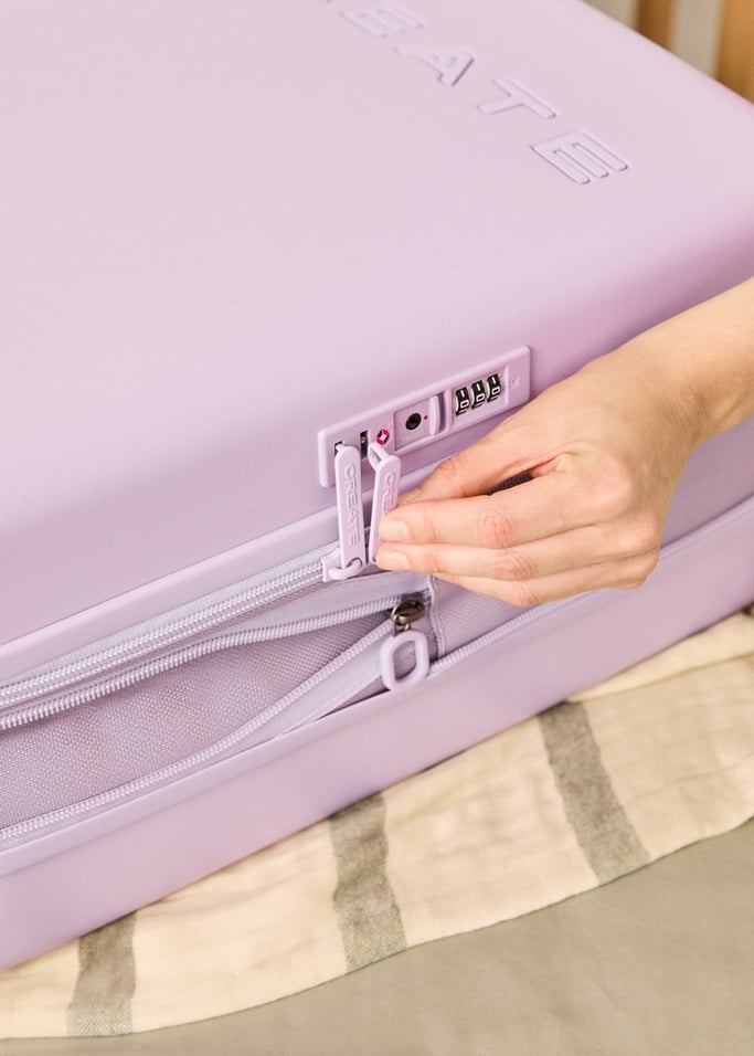 LUGGAGE STUDIO - Valigia rigida in policarbonato con lucchetto TSA e ruote multidirezionali, Immagine di galleria 2