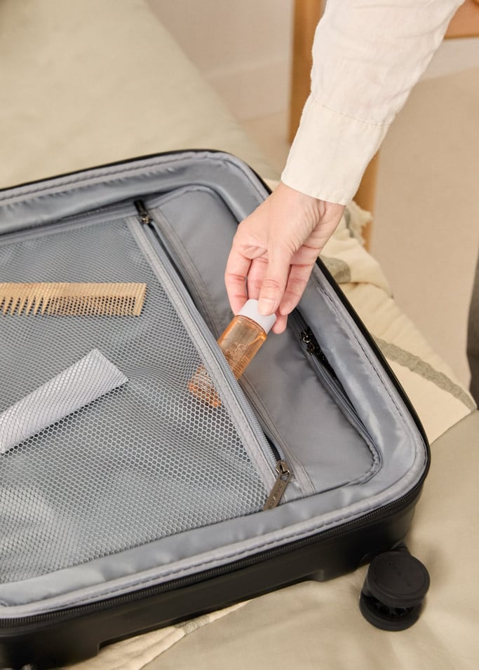 LUGGAGE STUDIO POCKET - Valigia rigida espandibile in policarbonato adatta alle compagnie Low Cost con lucchetto TSA, Immagine di galleria 7
