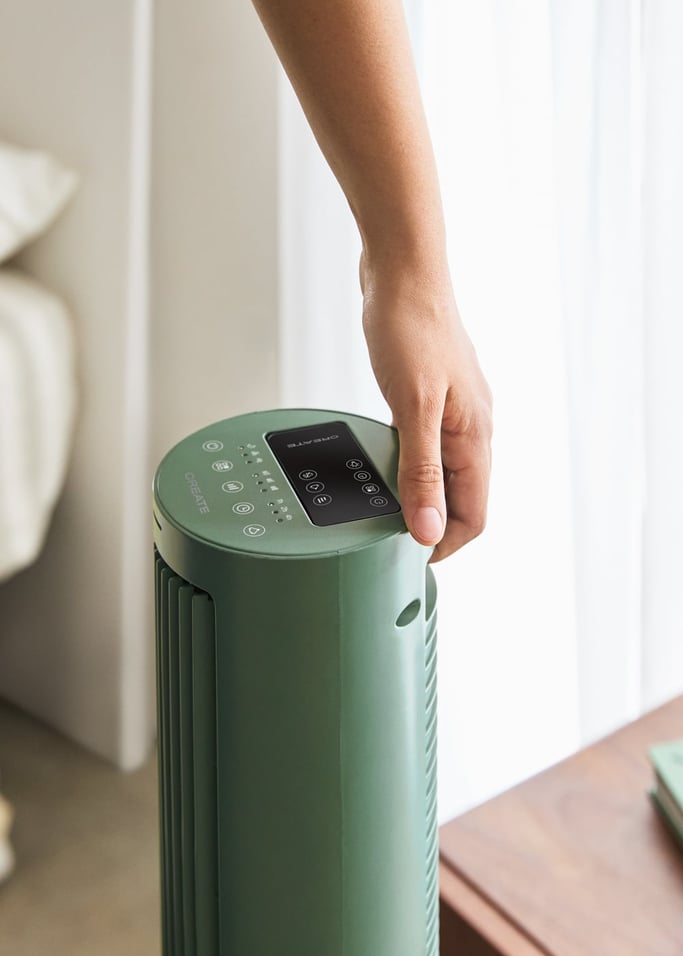 AIR TOWER LARGE - Ventilatore a torre oscillante 60W e 100 cm di altezza, Immagine di galleria 5
