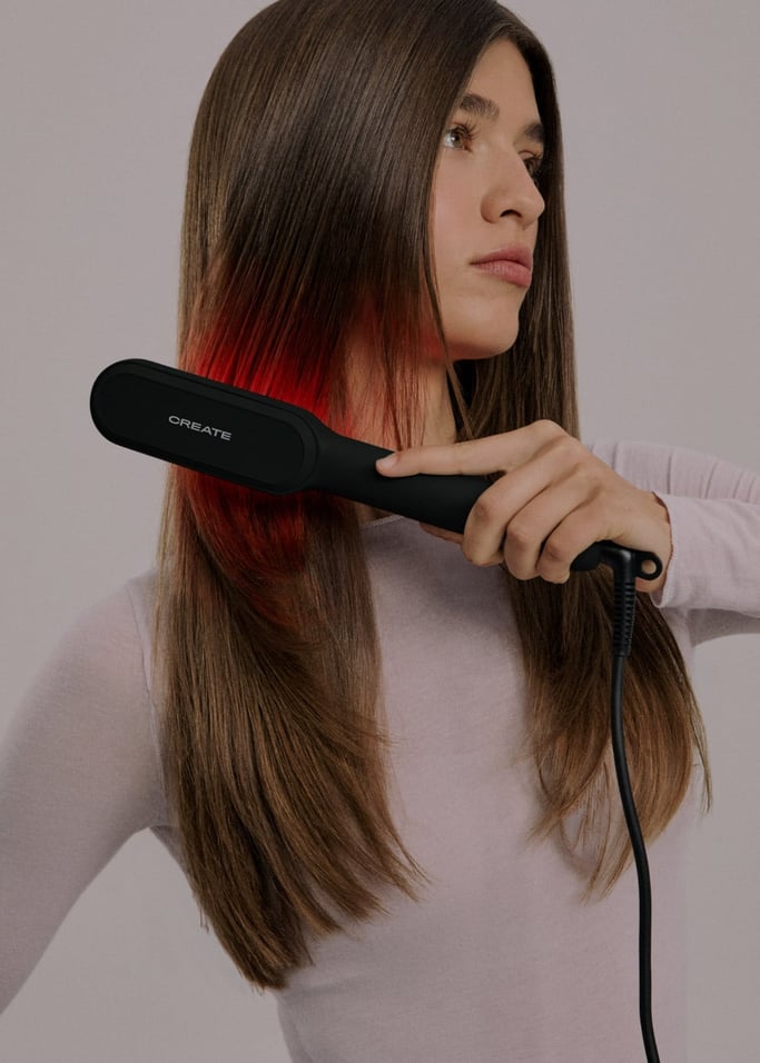 ION LED STYLER - Spazzola lisciante ionica con trattamento LED, Immagine di galleria 1