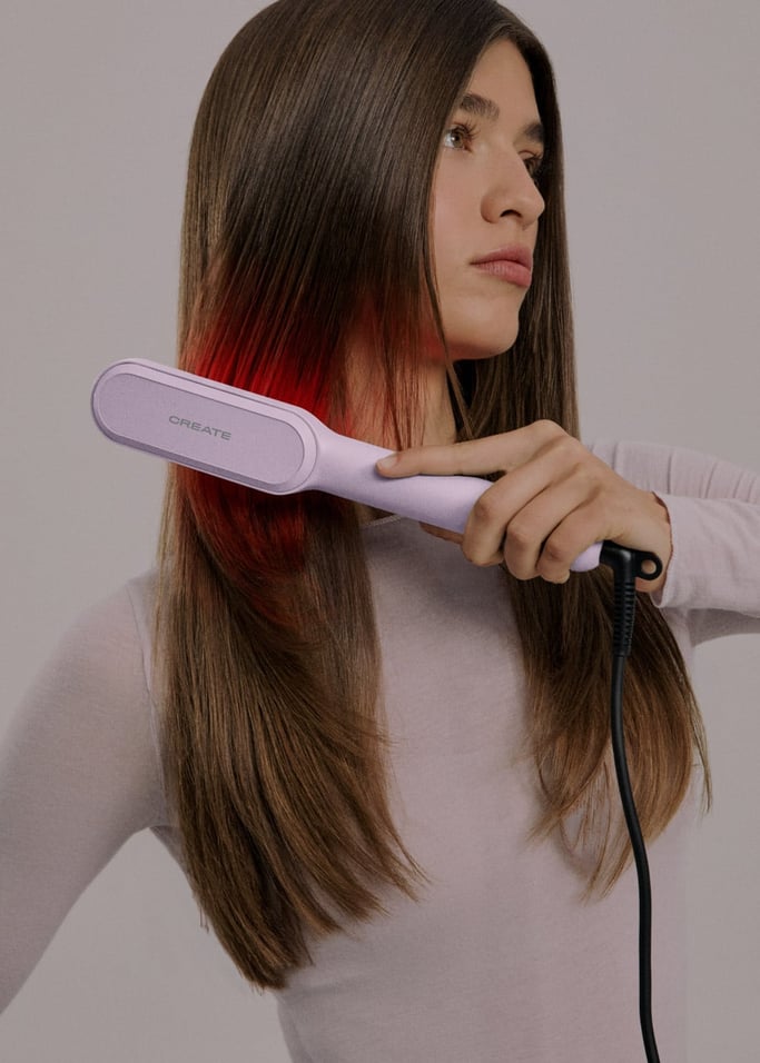 ION LED STYLER - Spazzola lisciante ionica con trattamento LED, Immagine di galleria 1