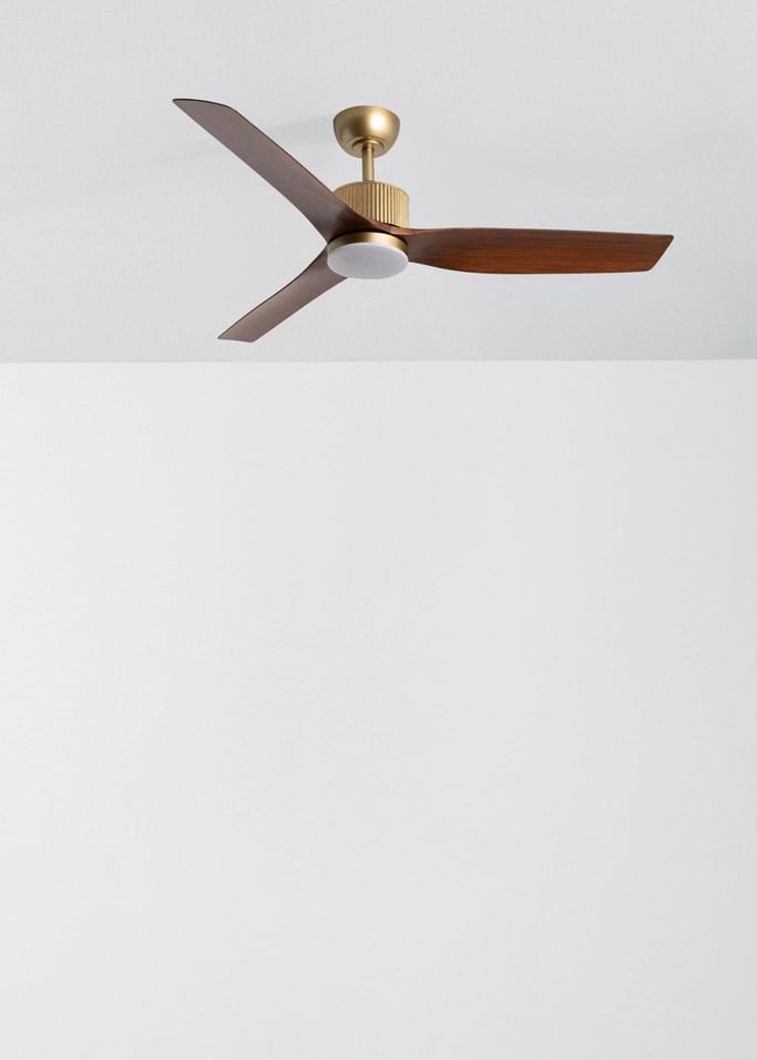 WIND ASTORIA - Ventilatore da soffitto silenzioso 43 W Ø132 cm con luce LED, Immagine di galleria 3