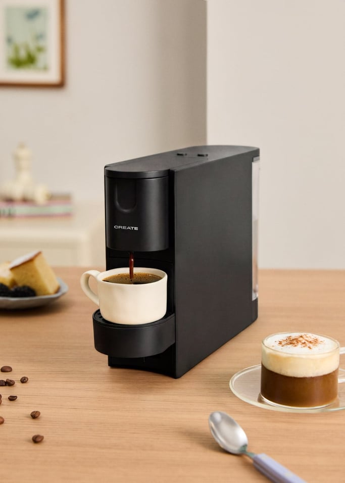 THERA EASY - Macchina da caffè espresso a capsule 20 bar con contenitore di raccolta, Immagine di galleria 3