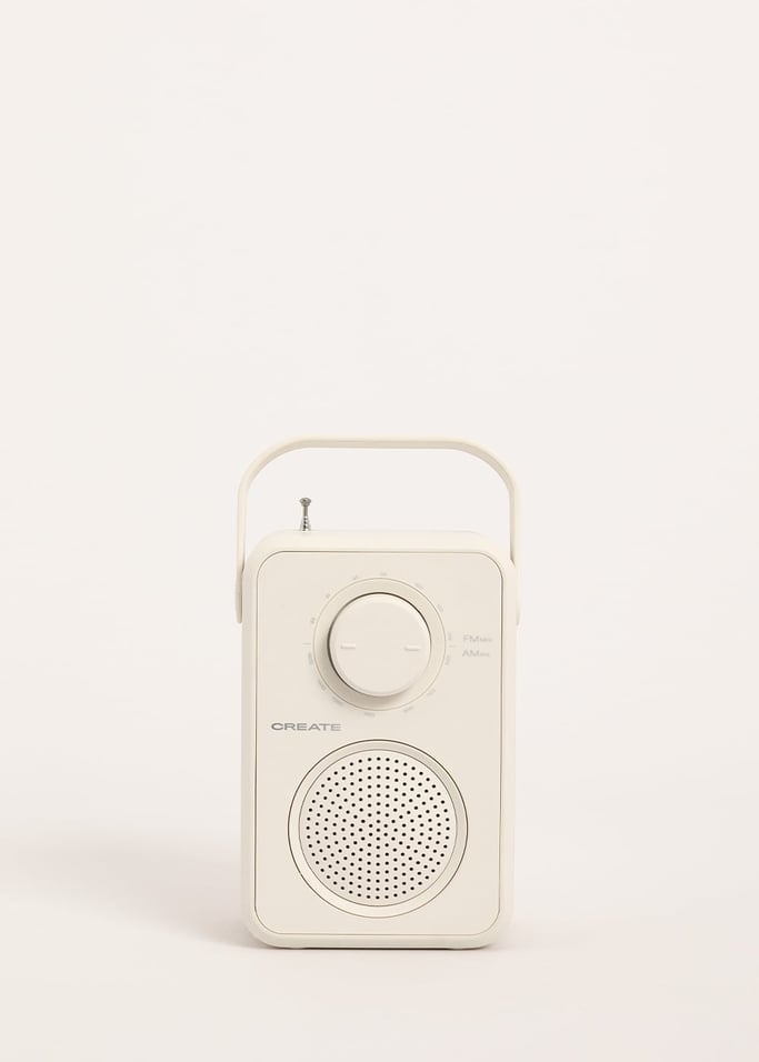 RADIO SPEAKER STUDIO - Radio portatile AM/FM 5 W con altoparlante integrato, Immagine di galleria 7