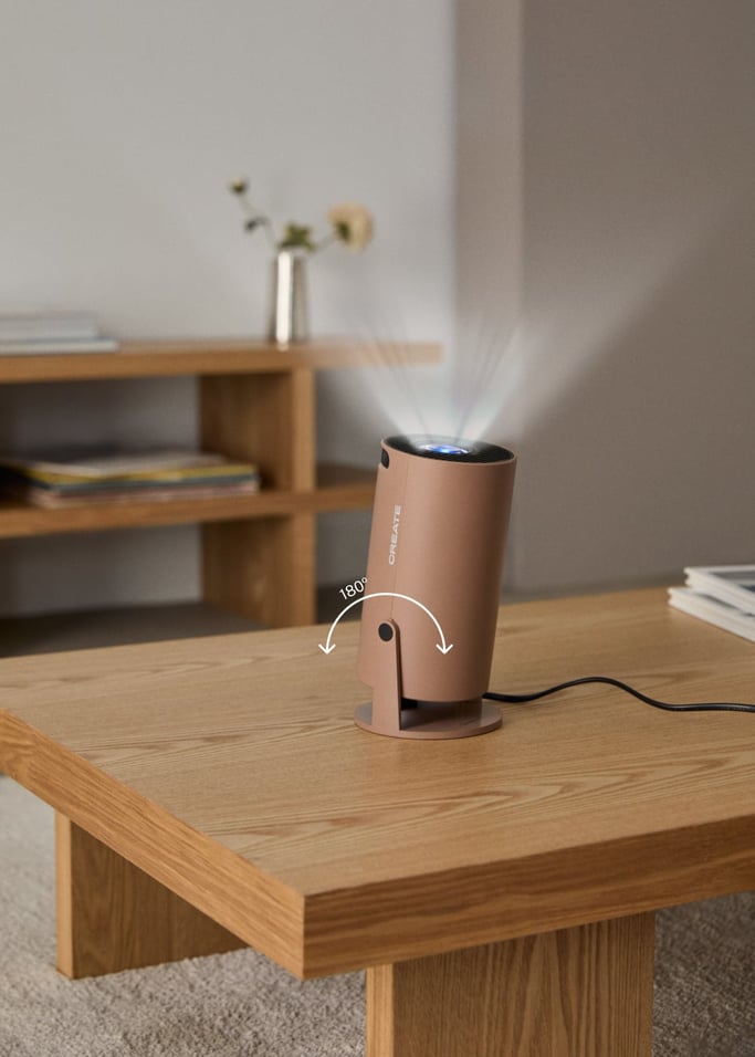 PROJECTOR STUDIO COMPACT - Proiettore Smart HD con Wi-Fi, Bluetooth e rotazione a 180º, Immagine di galleria 4