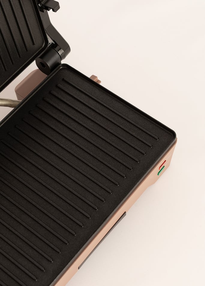 STONE GRILL EASY - Grill e piastra per panini multifunzione da 1600 W apribile, Immagine di galleria 9