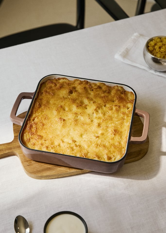 Batteria da cucina in ghisa smaltata con 2 cocotte IRON POT, padella IRON PAN e teglia IRON ROASTER, Immagine di galleria 5