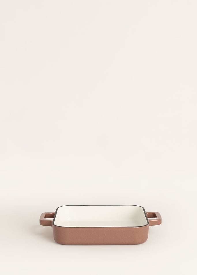 Batteria da cucina in ghisa smaltata con 2 cocotte IRON POT, padella IRON PAN e teglia IRON ROASTER, Immagine di galleria 8