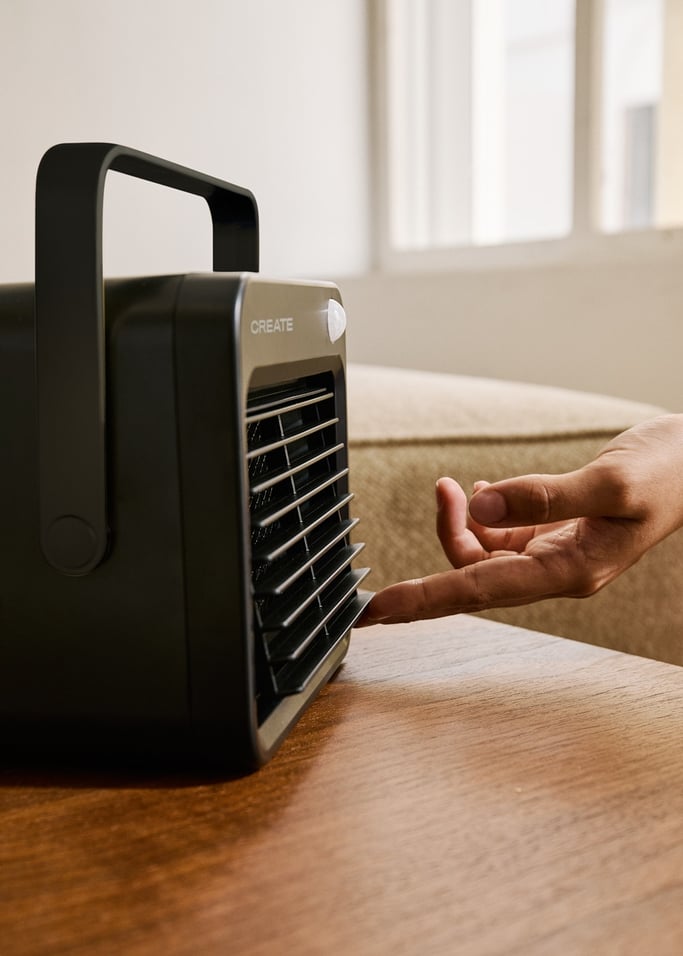 WARM BOX MOTION - Termoventilatore ceramico da 800 W con sensore di movimento, Immagine di galleria 3