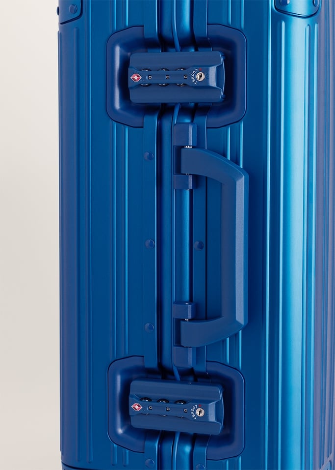 LUGGAGE ALUMINIUM - Valigia rigida in alluminio con lucchetto TSA e ruote multidirezionali, Immagine di galleria 11
