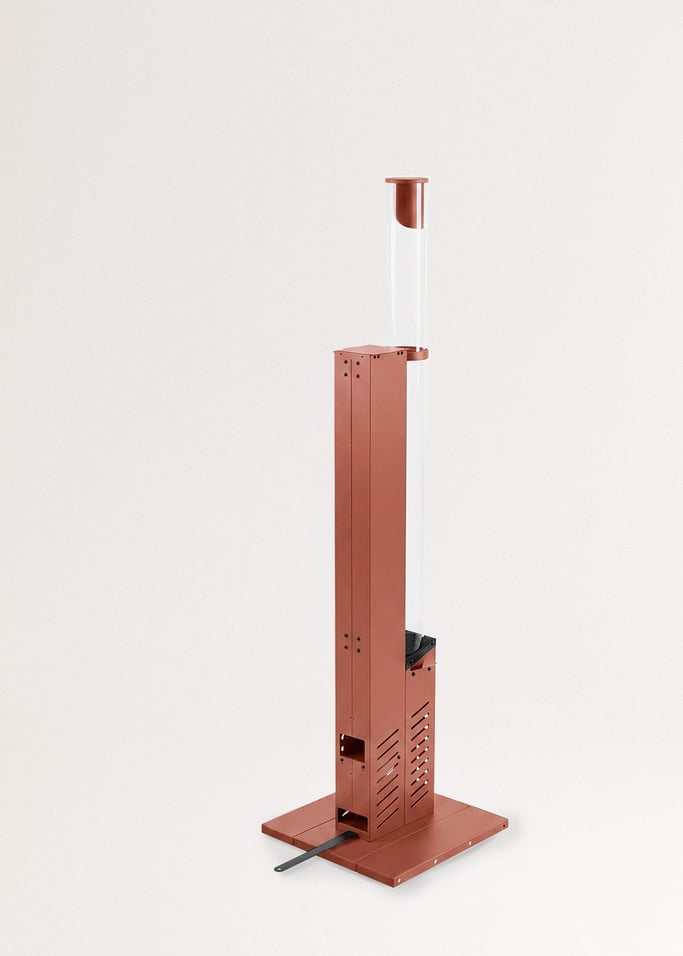 FIRE TUBE HEATER SLIM - Stufa da esterno 8,2 kW a pellet senza fumo, Immagine di galleria 4
