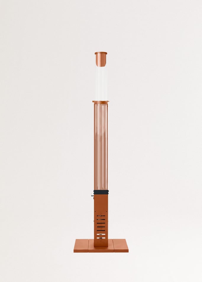 FIRE TUBE HEATER SLIM - Stufa da esterno 8,2 kW a pellet senza fumo, Immagine di galleria 6
