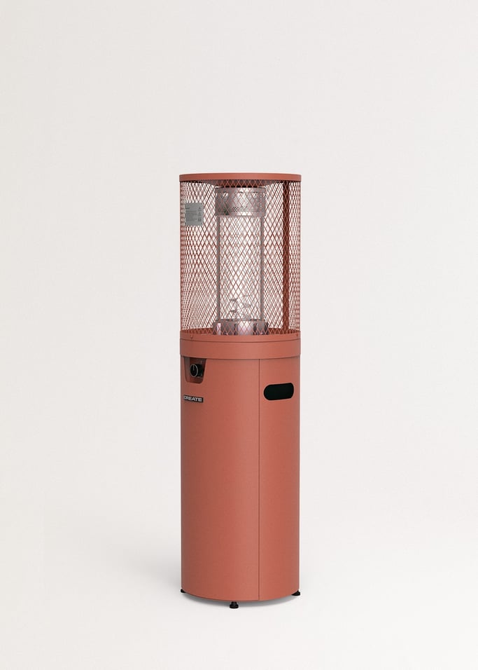 FIRE ROUND HEATER - Riscaldatore a gas 8kW per terrazze e spazi esterni, Immagine di galleria 4