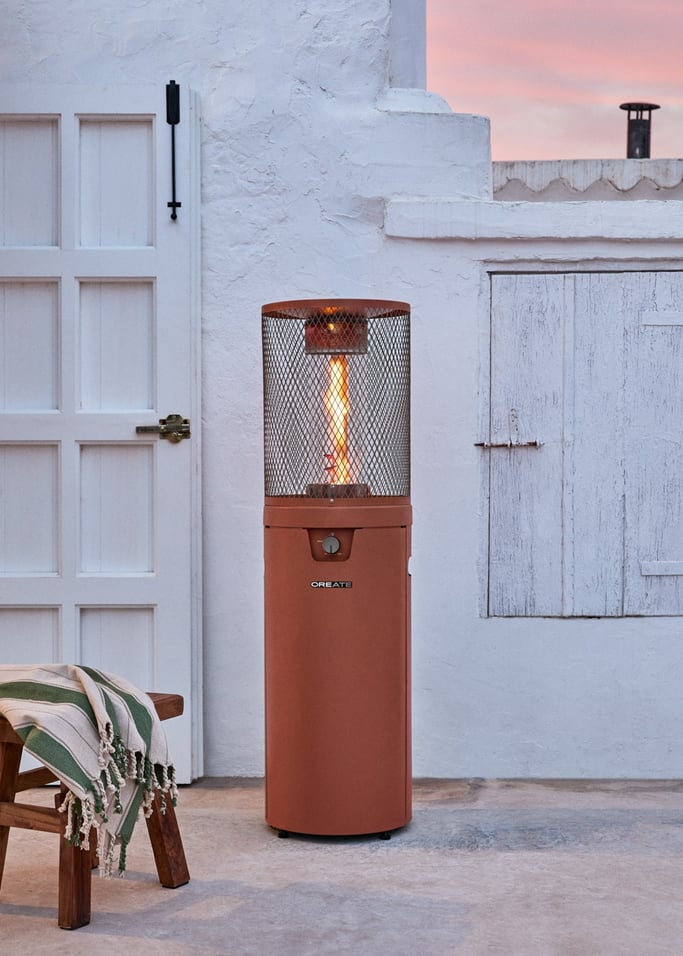 FIRE ROUND HEATER - Riscaldatore a gas 8kW per terrazze e spazi esterni, Immagine di galleria 1