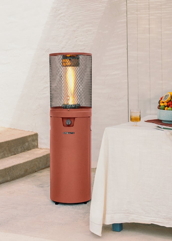 FIRE ROUND HEATER - Riscaldatore a gas 8kW per terrazze e spazi esterni, Immagine di galleria 2
