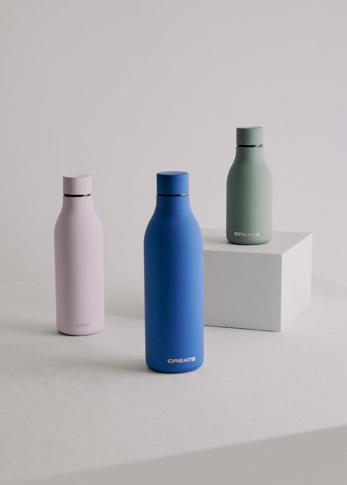 BOTTLE STUDIO - Borraccia termica in acciaio inox varie dimensioni, Immagine di galleria 2