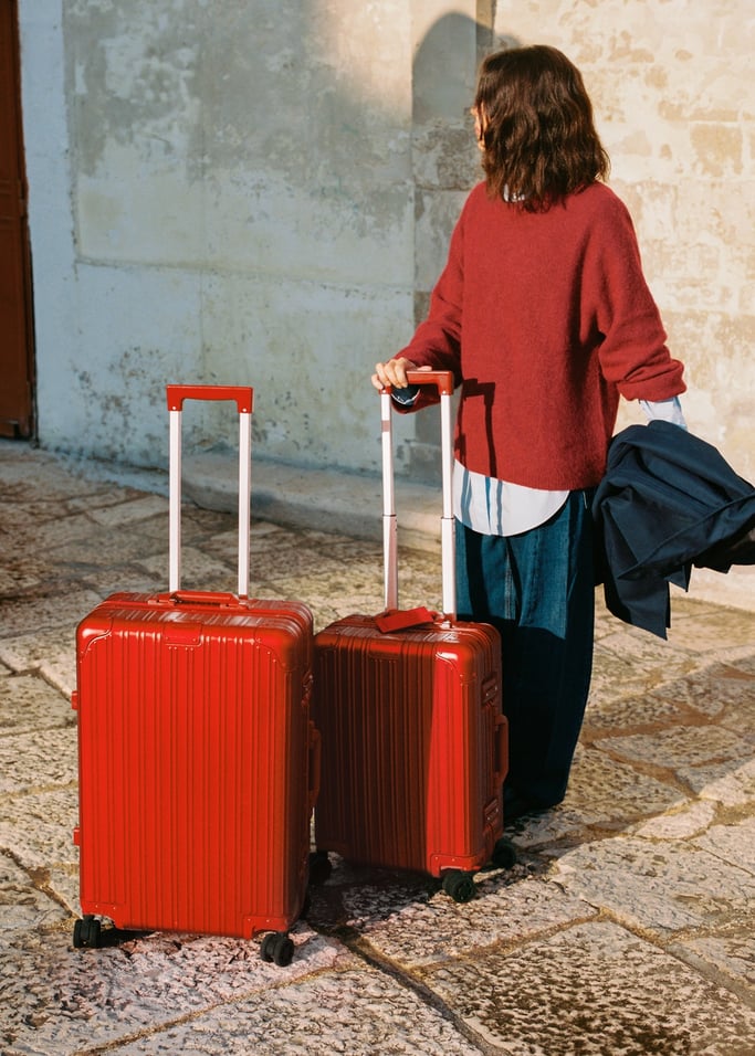 LUGGAGE ALUMINIUM - Valigia rigida in alluminio con lucchetto TSA e ruote multidirezionali, Immagine di galleria 4