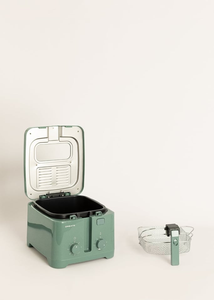 OIL FRYER - Friggitrice da 2,5 L con filtro antiodore e finestra di controllo, Immagine di galleria 12