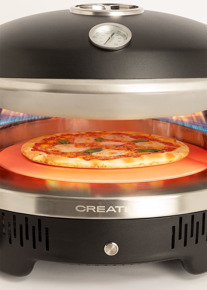 GAS PIZZA MAKER - Forno a gas per pizza con pietra rotante automatica, Immagine di galleria 4