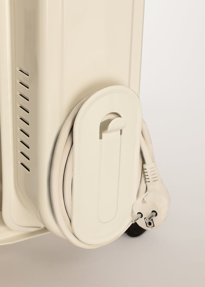 WARM OIL RETRO - Radiatore a olio a 9 elementi da 2000 W con ruote, Immagine di galleria 11