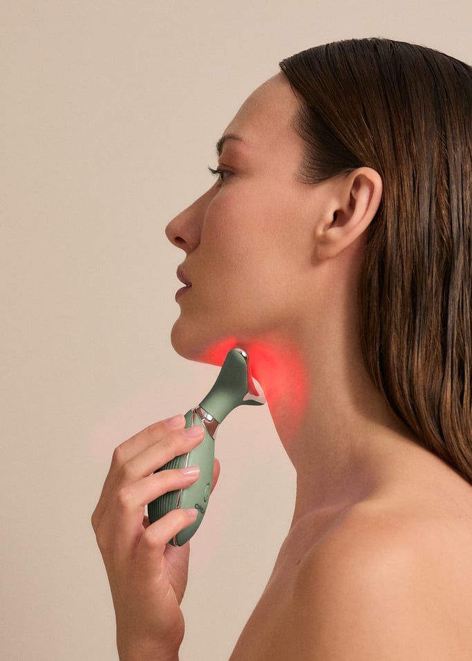 SKINCARE CONTOUR 4 in 1 - 4-in-1 dispositivo rassodante per collo e viso con EMS e fototerapia LED, Immagine di galleria 7