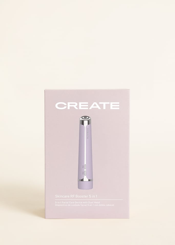 SKINCARE RF BOOSTER 5 in 1 - Dispositivo per la cura del viso 5 in 1 con doppia testina, RF, EMS, Airshot e LED, Immagine di galleria 15