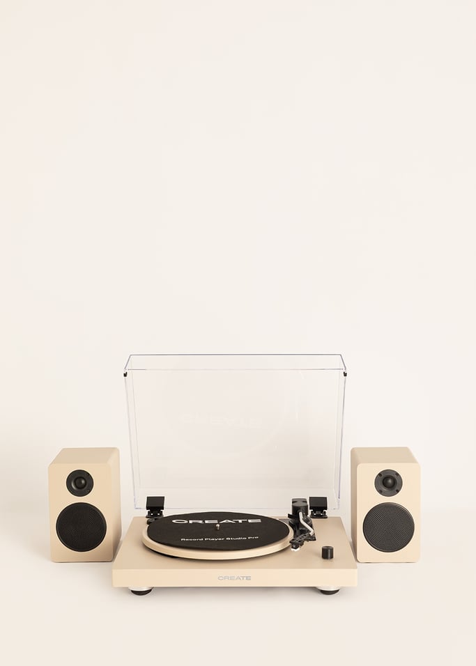 RECORD PLAYER STUDIO PRO - Giradischi con 2 altoparlanti esterni, Bluetooth e uscita RCA, Immagine di galleria 10