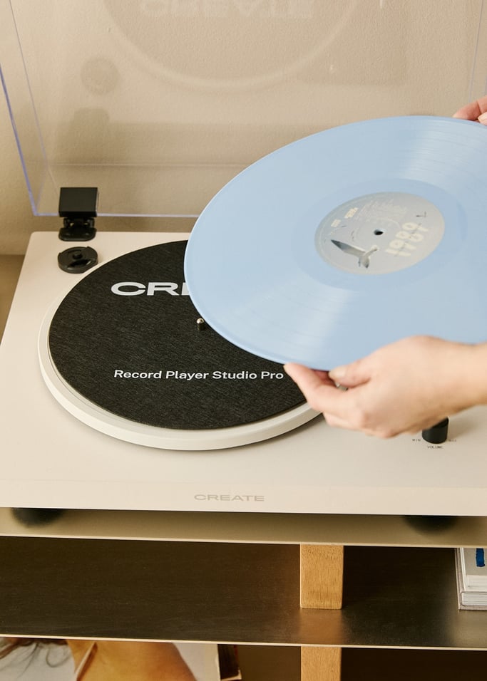 RECORD PLAYER STUDIO PRO - Giradischi con 2 altoparlanti esterni, Bluetooth e uscita RCA, Immagine di galleria 5
