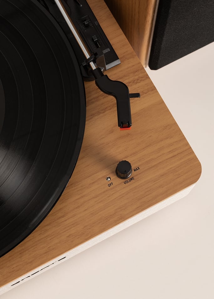 RECORD PLAYER PRO - Giradischi con 2 altoparlanti esterni, Bluetooth e uscita RCA, Immagine di galleria 8