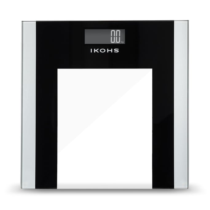 Bathroom Scale [Battery free] (YSHM YHB1710GP-BK), imagen de galería 1