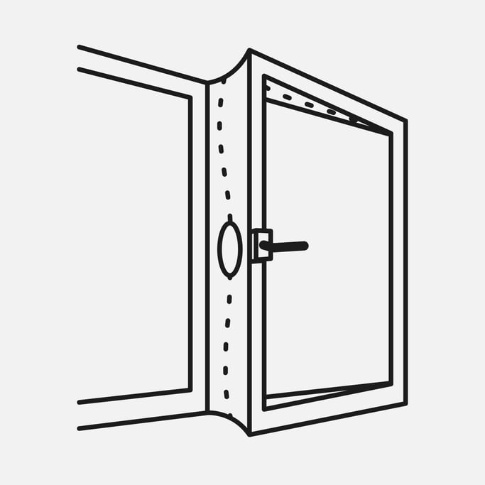 Kit di estrazione e isolamento per finestre a battente e a vasistas per condizionatori portatili, Immagine di galleria 6