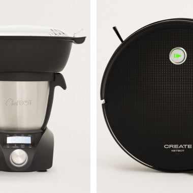 Acquista Pack - CHEFBOT COMPACT STEAMPRO Robot da cucina + NETBOT S15 Robot Aspirapolvere