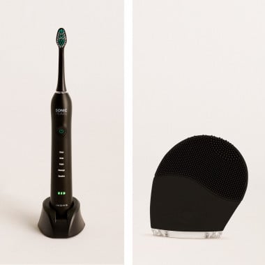 Acquista PACK Spazzolino elettrico SONIC PEARL + Spazzolino facciale in silicone FACIAL WAVE