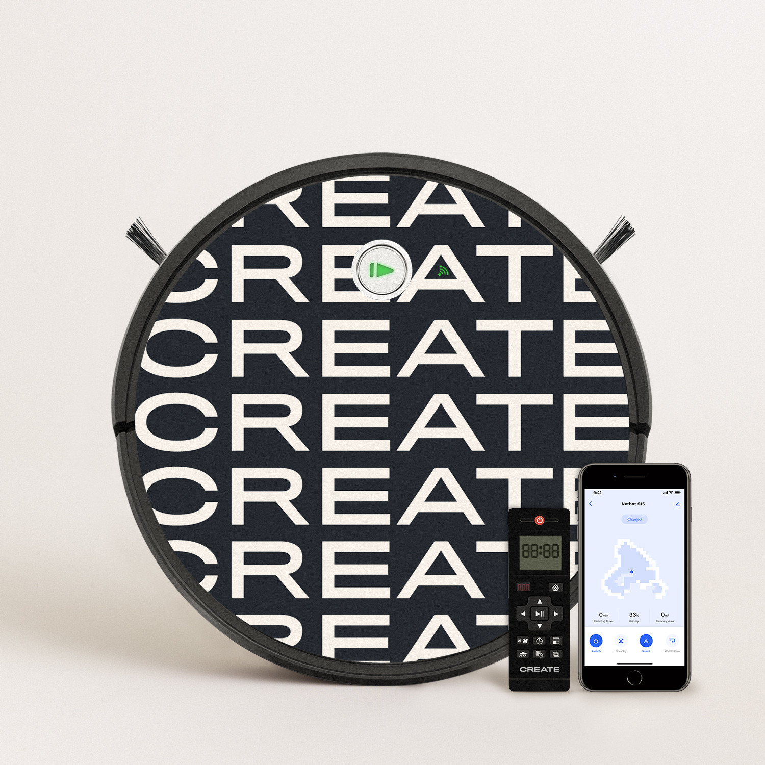 PACK - NETBOT S15 2.0 + Vinile CREATE S15 - Create