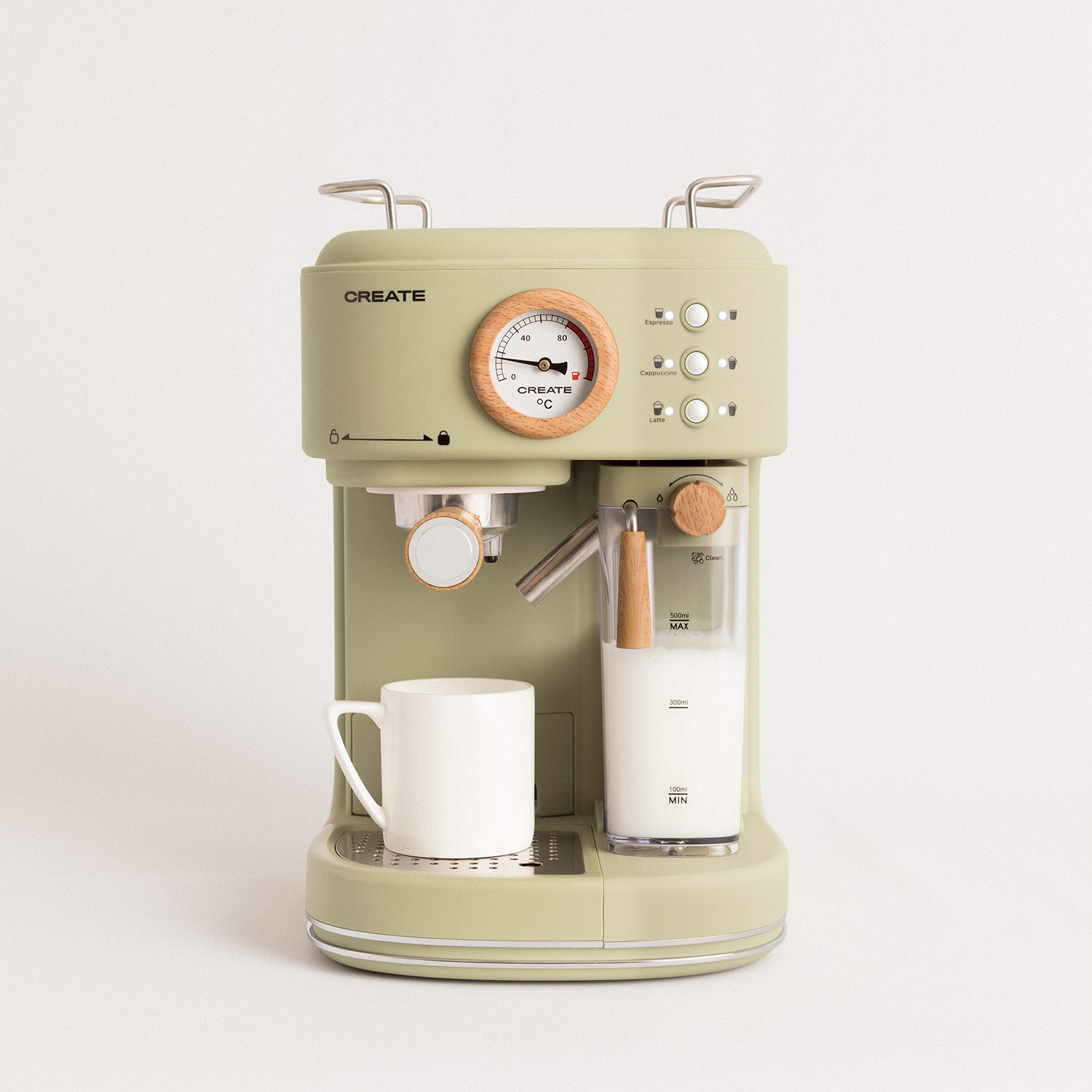 een beetje Tektonisch man THERA MATT PRO - 20bar halfautomatische espressomachine - Create