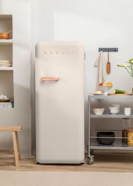 FRIDGE RETRO 281L - Koelkast in retrostijl