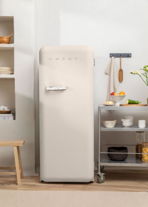 FRIDGE RETRO 281L - Koelkast in retrostijl