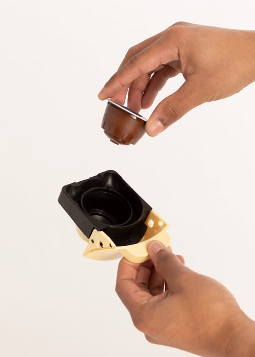 Adapters voor multi-capsule-koffiemachines en POTTS gemalen koffie