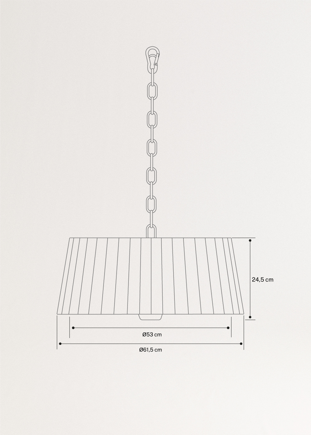 HANGVERWARMING - 1800W infrarood halogeenverwarmer en lamp, medidas foto vertical