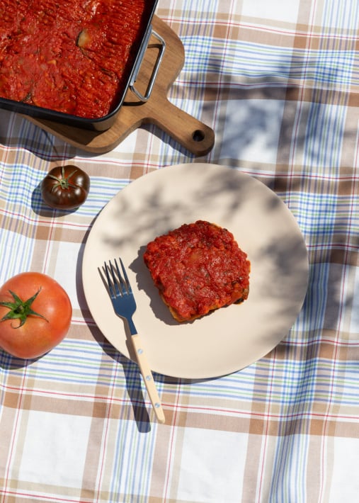 KITCHENWARE OUTDOOR ECO - Set van 4 borden voor buiten