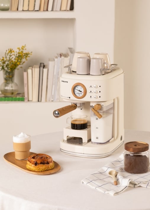 THERA RETRO PRO - 20bar halfautomatische espressomachine