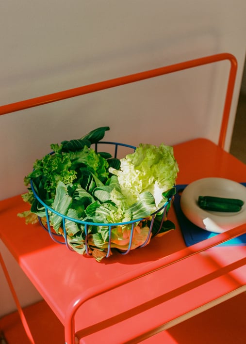 KITCHENWARE STUDIO - Draadmanden met antislipbodem