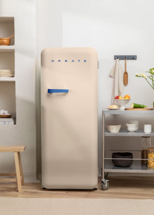 FRIDGE RETRO 281L - Koelkast in retrostijl