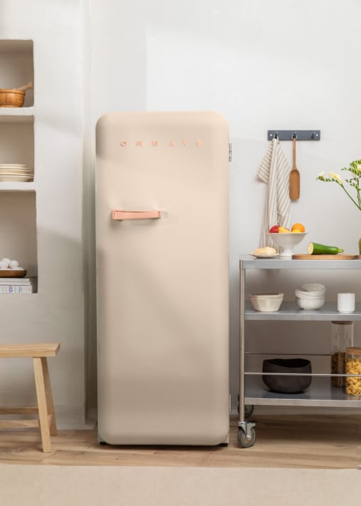 FRIDGE RETRO 281L - Koelkast in retrostijl