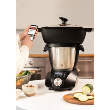 CREATE - PRESSURE COOKER STUDIO - Autocuiseur électrique multifonctionnel programmable - Vert CREATE - PRESSURE COOKER STUDIO - Autocuiseur électrique multifonctionnel programmable - Vert