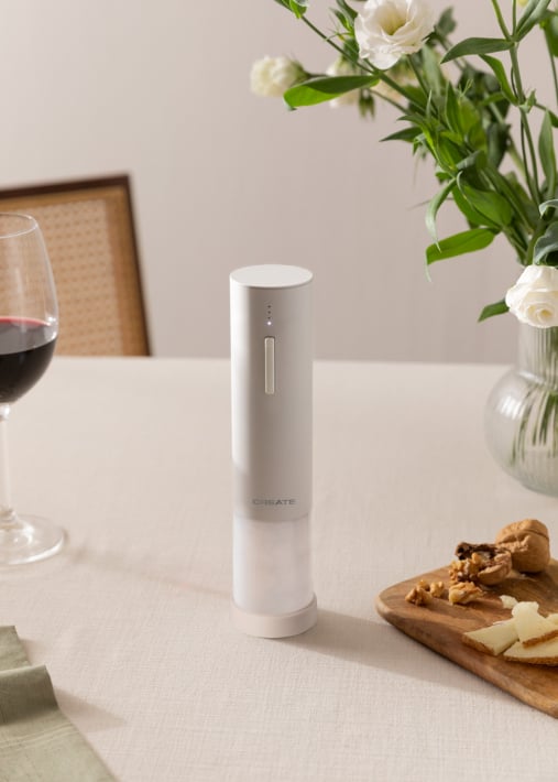 WINE OPENER - Elektrische kurkentrekker met accessoires