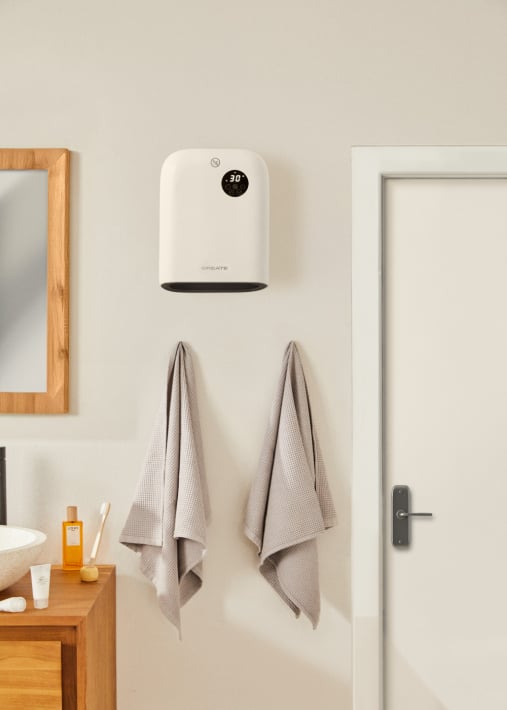 WARM WALL - Wand- of vloerverwarming met WiFi